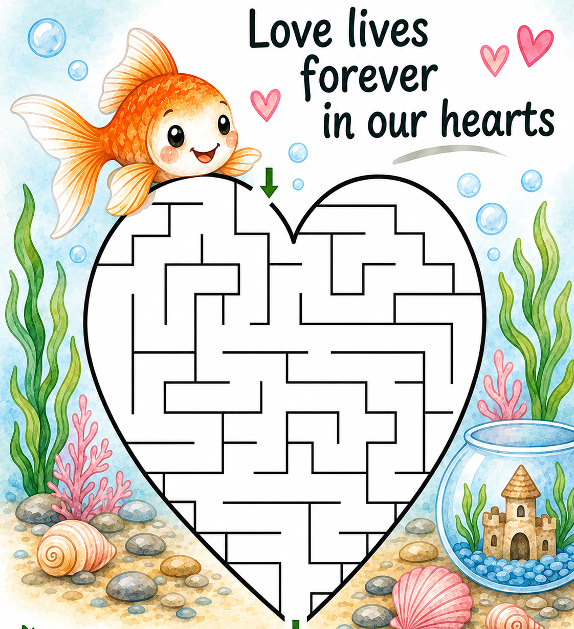 Mazes with pets